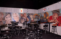 Mural, Tables, Upper Seating